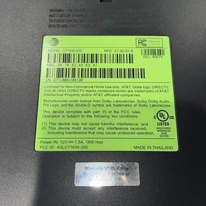 ATT / DirectTV box C71KW-200